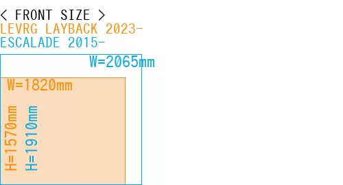 #LEVRG LAYBACK 2023- + ESCALADE 2015-